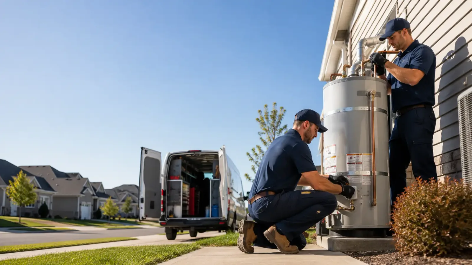 Water Heater Installation in Minot, ME